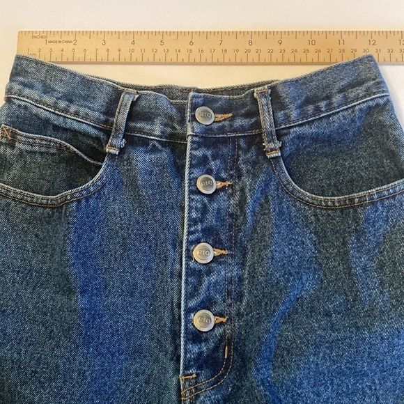 Rio Jeans Button Fly Blue Denim Jeans - Picture 8 of 10